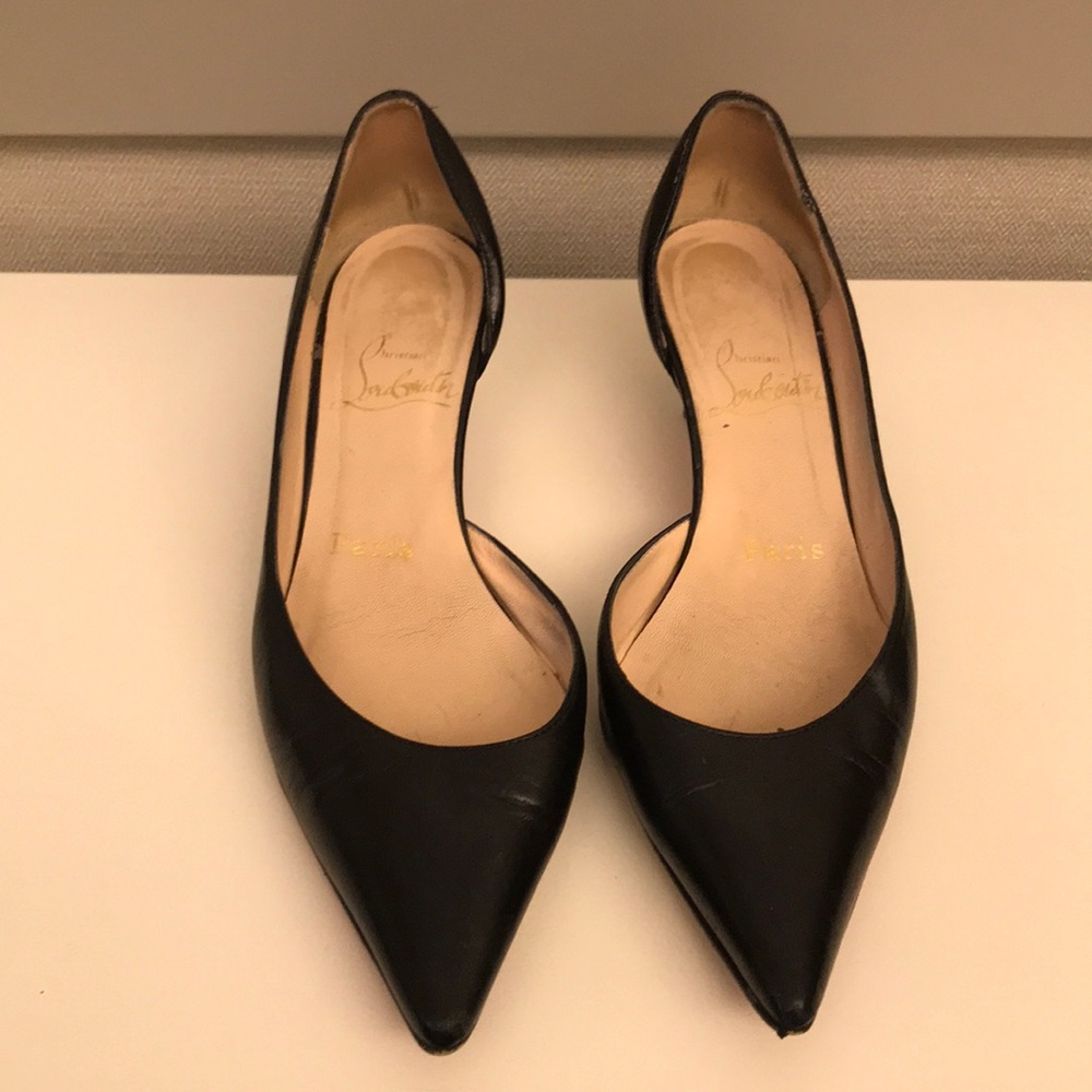 Christian Louboutin kitten heel